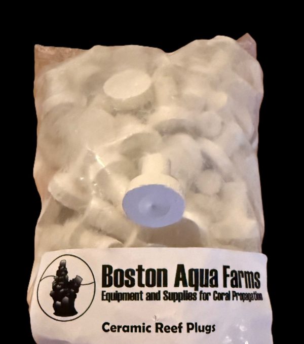 Boston Aqua Farms Ceramic Reef Plugs - 50 plugs (NEW)