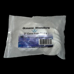 Oceans Wonders Coral Frag Disks 2" - 10 Disks (NEW)