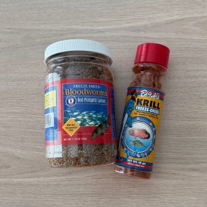 Freeze Dried Bloodworms and Krill (USED)